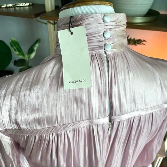 Cinq a Sept Irridescent Riva Dress Size 0 NWT $425 - Picture 9 of 9